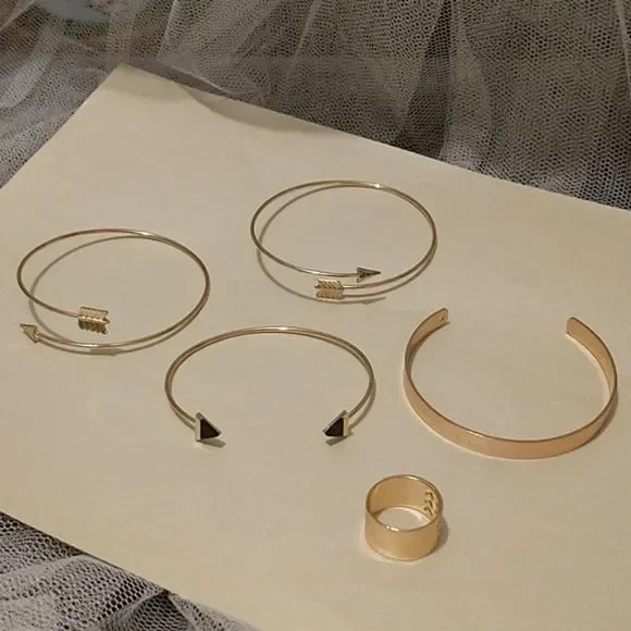 Bracelets & Ring Set! - Picture 1 of 8